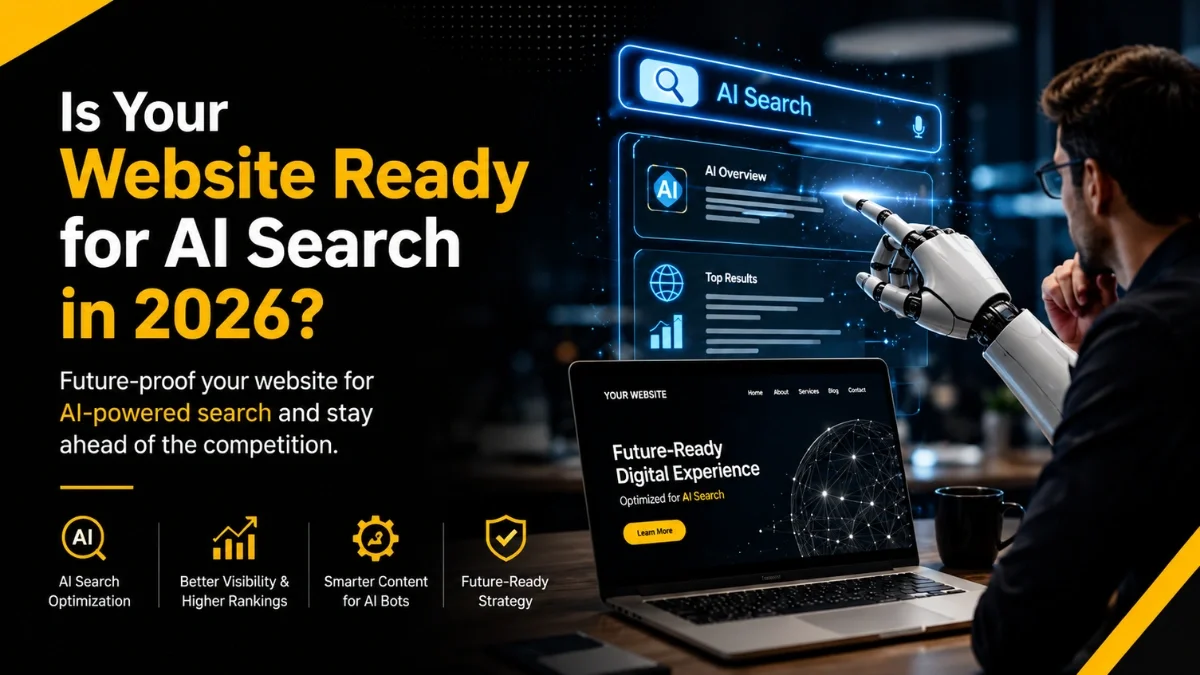 Website optimized for AI-powered search engines like ChatGPT and Google AI Overviews