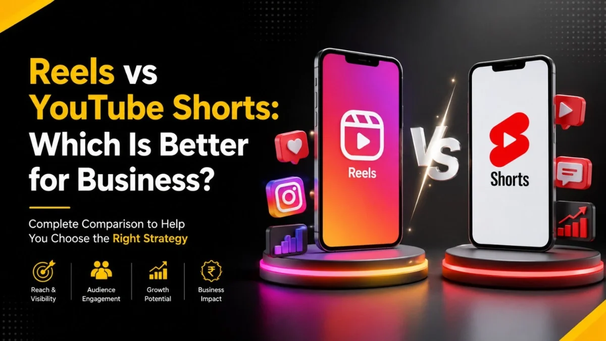 Instagram Reels and YouTube Shorts comparison for business social media marketing