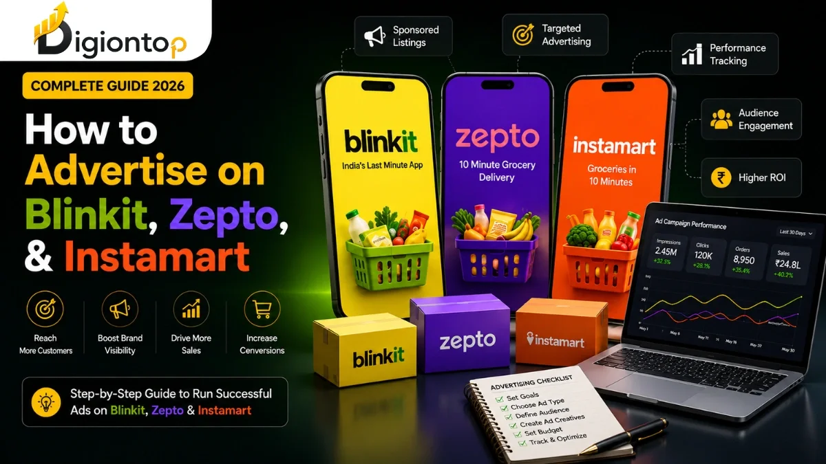 Guide to advertising products on Blinkit, Zepto and Instamart quick-commerce apps